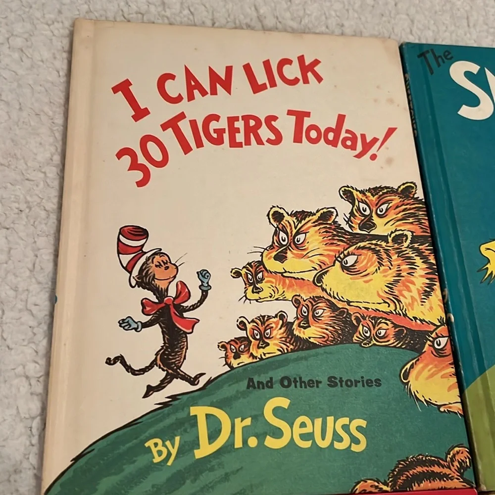 Vintage Dr Seuss Classic Stories Set of 4 Family Fun Reading time - Picture 2 of 15